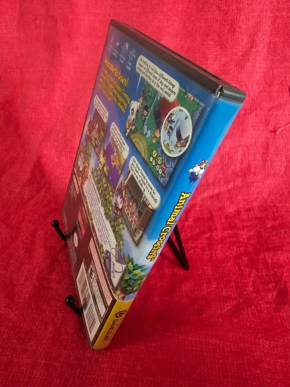 Animal Crossing GameCube OEM Case + Manual + Memory Card Case Only No Game Disc